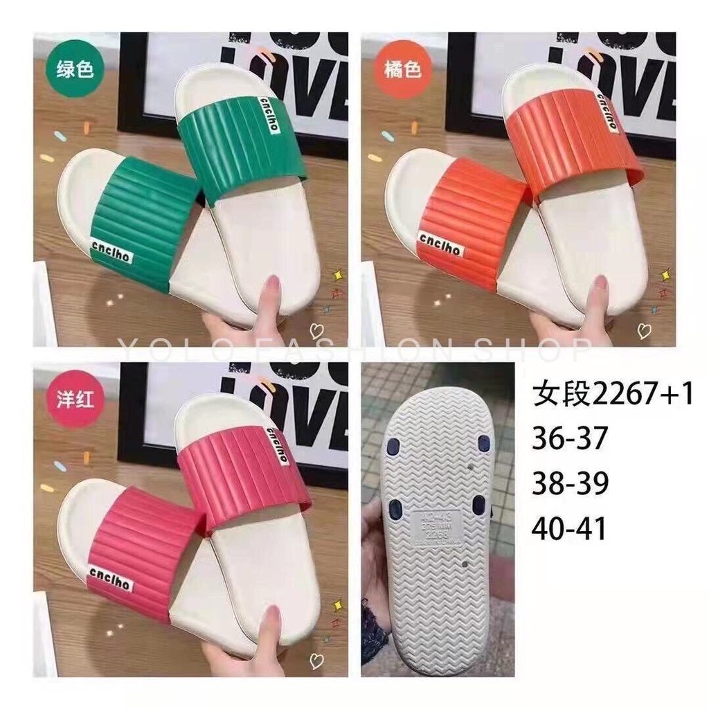 Dép nữ quai ngang thời trang đế mềm siêu nhẹ, siêu bền  êm chân-Hàng Thái Lan chuẩn đẹp DL41