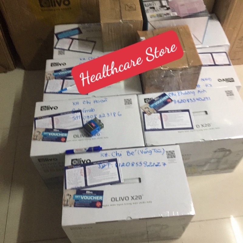 Máy Làm Sữa Hạt OLIVO X20 PLUS