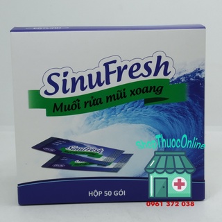 Sinufresh - muối rửa mũi xoang hộp 50 gói