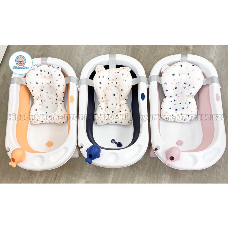 CHẬU TẮM GẤP GỌN TẶNG KÈM PHAO HOLLA