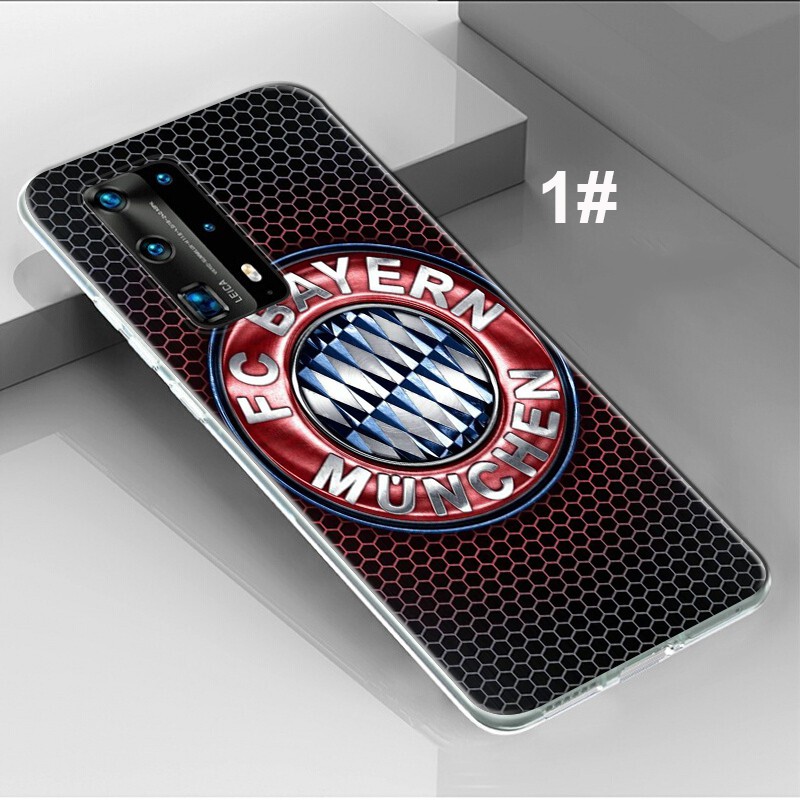 Ốp điện thoại silicon mềm trong suốt hình 79YF FC Bayern Munich cho Huawei P20 P30 Pro Lite Y6P Y6 Y9 Prime 2019 2018