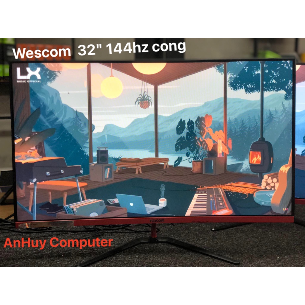 Màn Hình Wescom 32” 144hz Cong