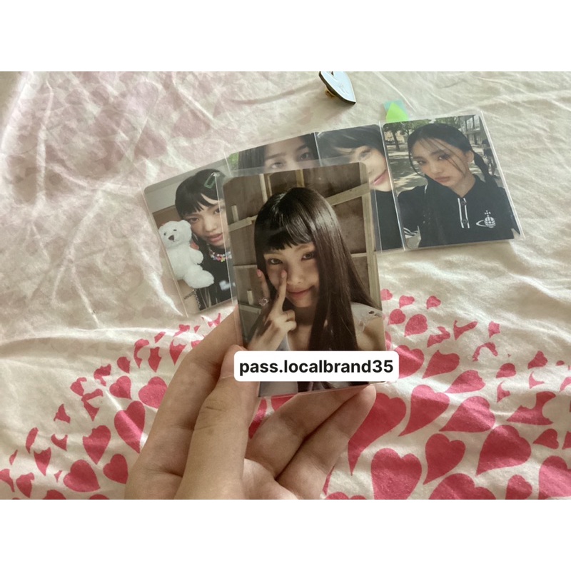 CARD ẢNH THẺ BO GÓC NEWJEANS