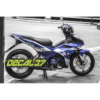 Tem Trùm Exciter 150 Zin xanh xám