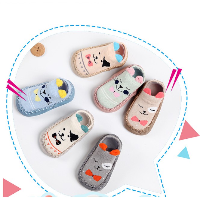 Vớ Cotton ChốNg TrượT Cho Bé (3-36 TháNg)