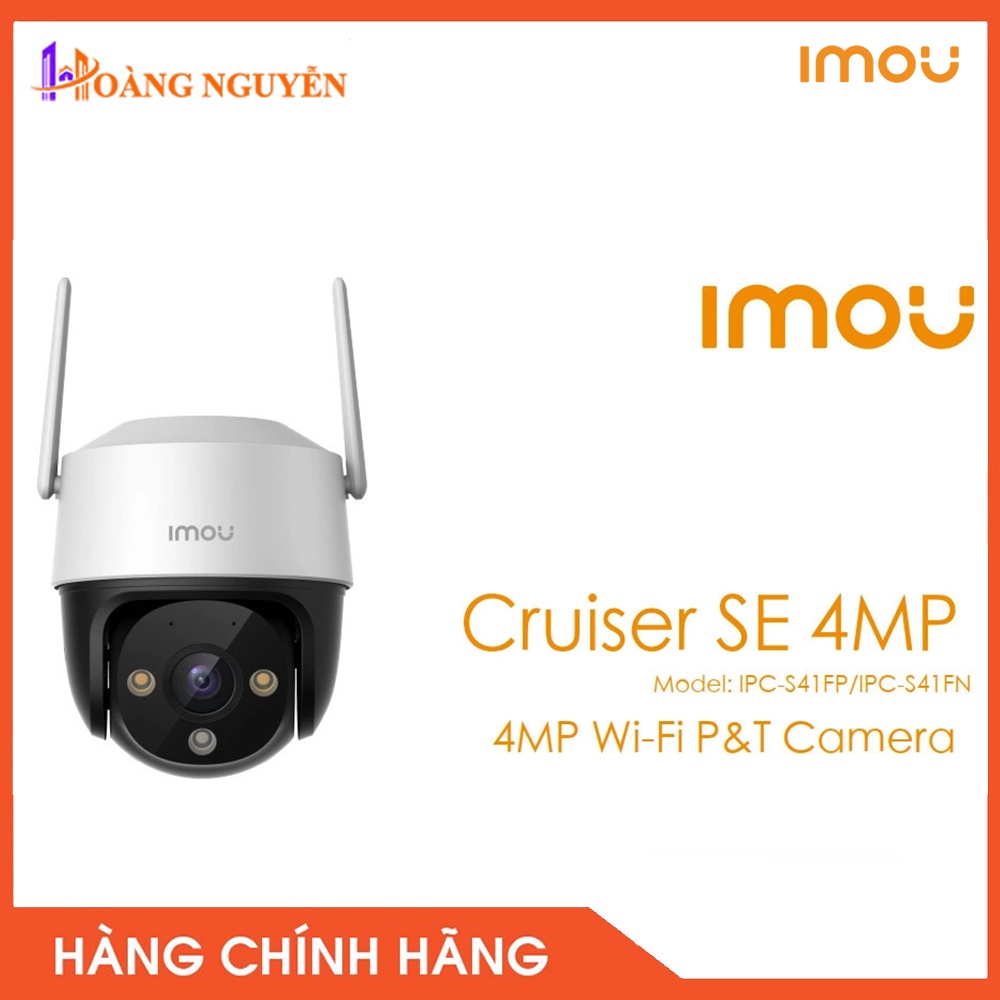 [HÀNG CHÍNH HÃNG] Camera Wifi PT Full Color 4.0MP IPC-S41FP/S21FP