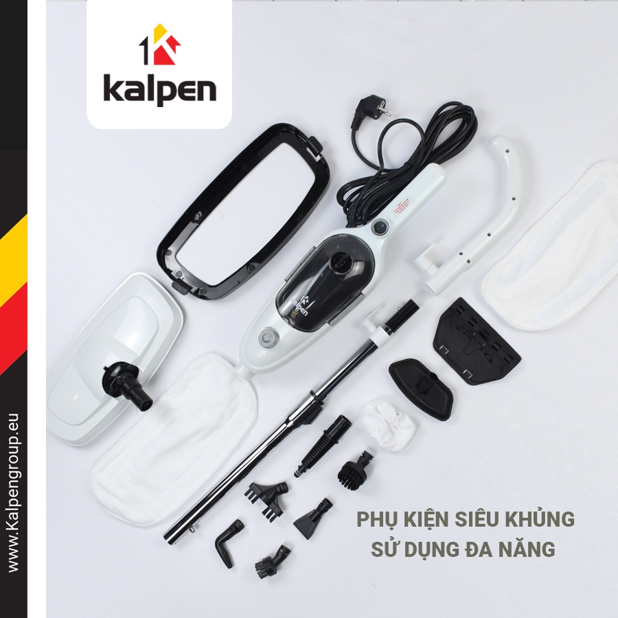 CÂY LAU NHÀ DIỆT KHUẨN BẰNG HƠI NƯỚC NÓNG SIÊU NHIỆT KALPEN SMK-3960