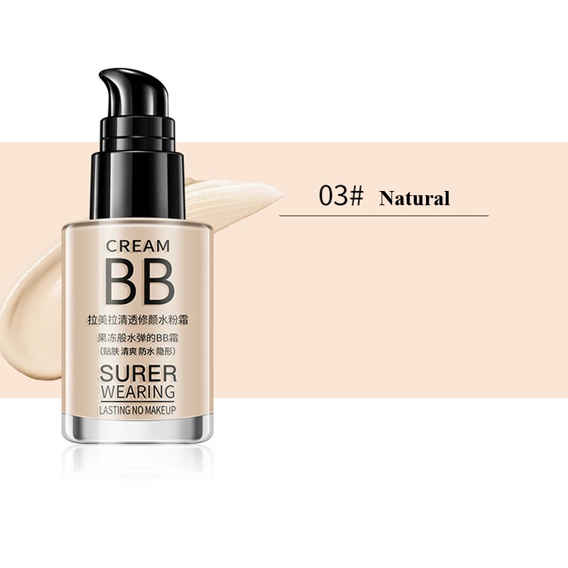 Liquid Moisturizing Facial Concealer BB Cream Foundation Cream