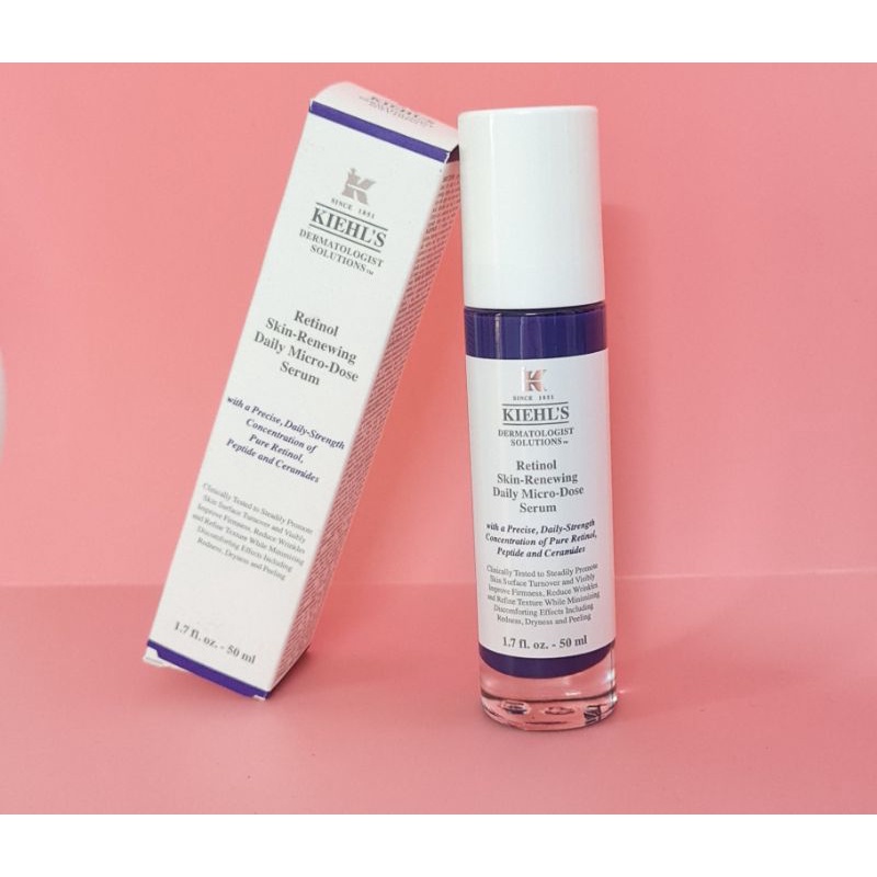 Serum căng bóng trẻ hóa da Kiehls Retinol 50ml