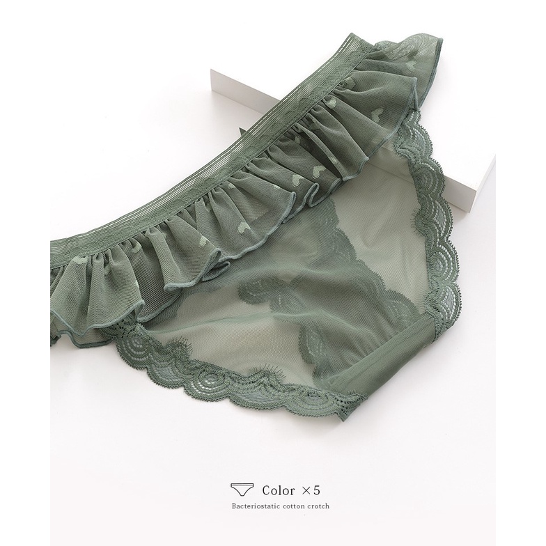 QUẦN LÓT 281 REN BÈO 5 MÀU.