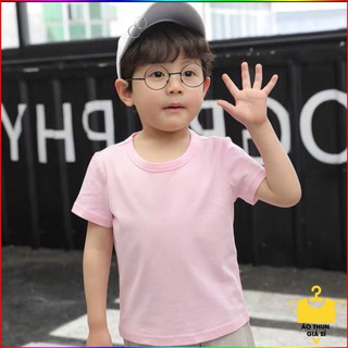 Áo Thun Trơn Cho Trẻ Em (Nhiều màu)