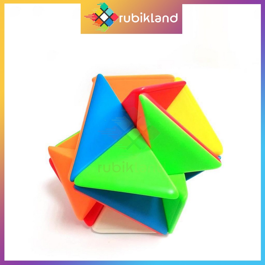 Rubik Biến Thể MFJS Container Cube Stickerless Rubic Đồ Chơi Trí Tuệ Trẻ Em