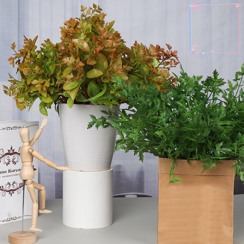 1 Bó Cây Nhân Tạo Bằng Nhựa Chống Phai Màu Trang Trí Nhà Cửa DIY