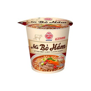 Mì ly bò hầm cay Ottogi 62g