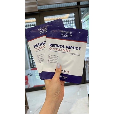 HÀNG NHẬP KHẨU - Mặt Nạ KyungLab Retinol 0.007% Peptide Complex Mask - Kyung Lab Phục Hồi, Trẻ Hoá Chuyên Sâu 2in1