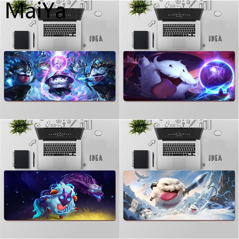 Miếng Lót Chuột Cỡ Lớn In Hình Game Liên Minh Huyền Thoại Poro