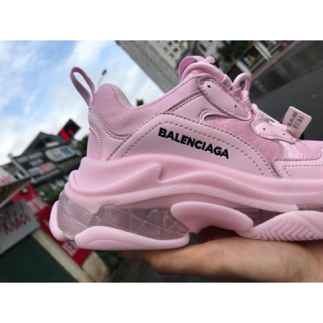 Giầy balenciaga hồng nhạt hàng 1:1 ( full box + free ship ) Xịn Xò new new new . 2020 K . ! , ' ; ⚚ /