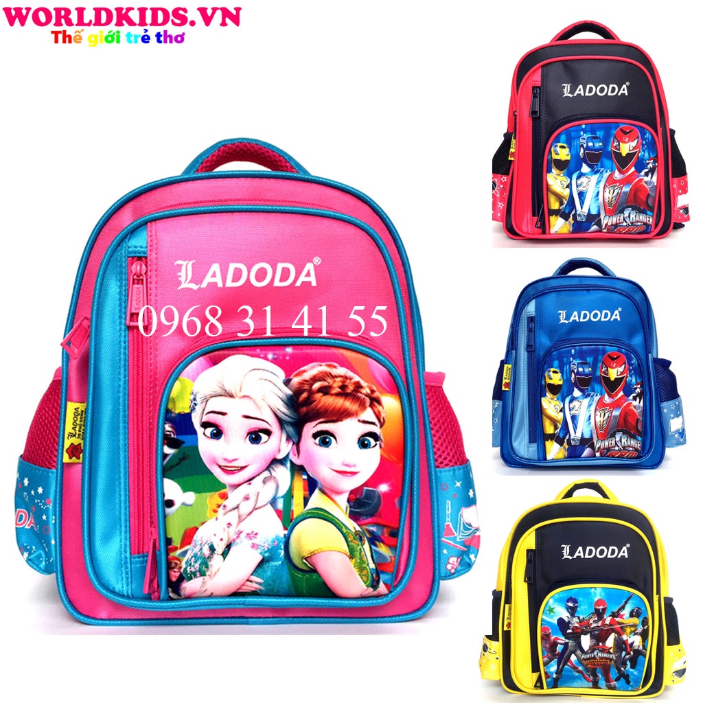Balo mần non chính hãng Ladoda, balo đi học cho bé mẫu giáo