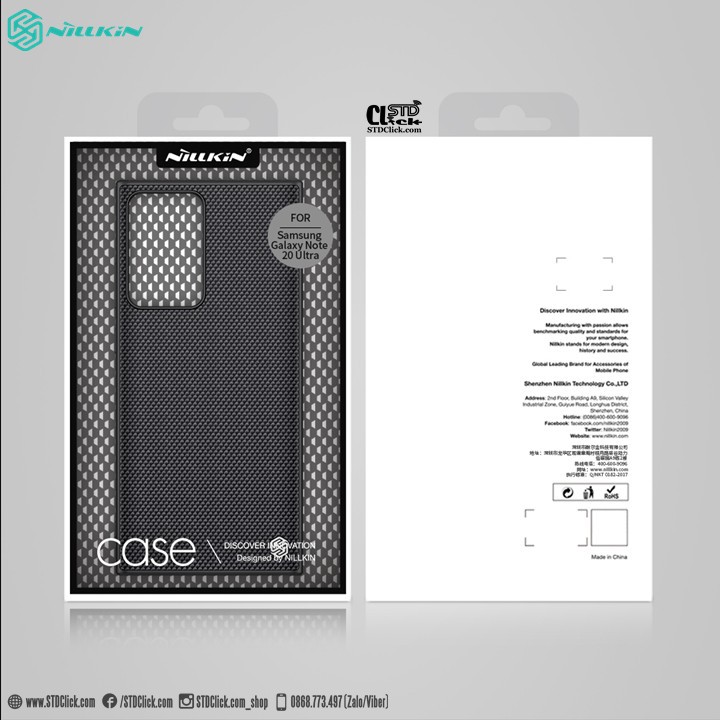 ỐP LƯNG SAMSUNG GALAXY NOTE 20 ULTRA NILLKIN TEXTURED CHÍNH HÃNG HÀNG CHUẨN