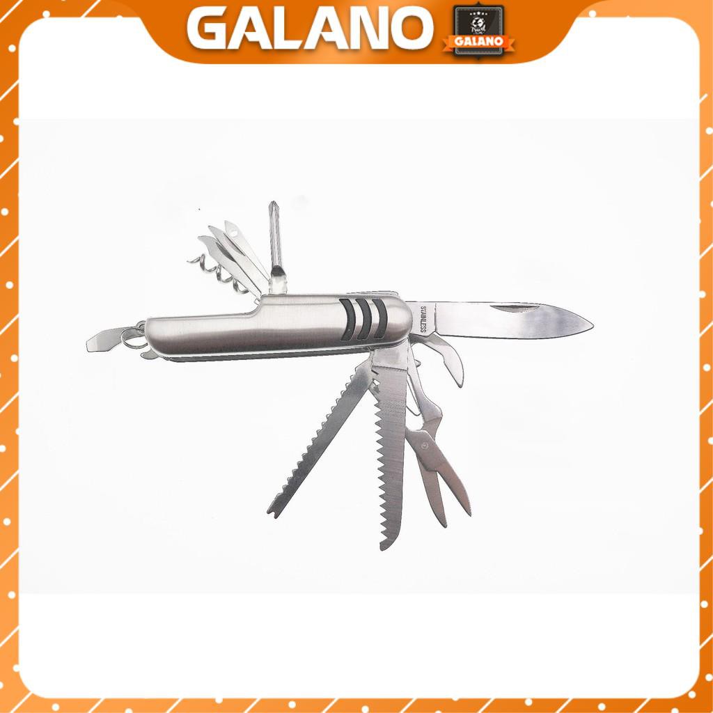 Dao đa năng GALANO dụng cụ đa năng gia đình 11 món dao, kéo, vít, dũa,... sửa chữa tiện dụng HG-001297