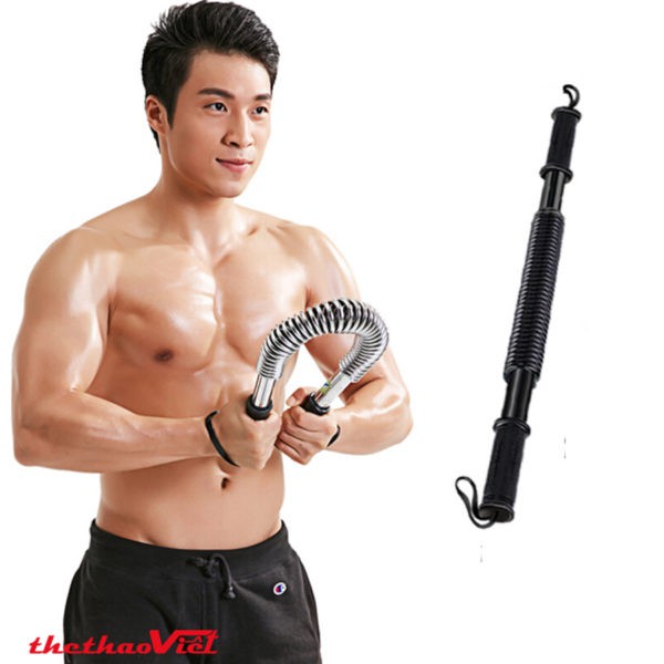 Thanh Lò Xo Tập Cơ Tay Loại 40kg, Gậy Bẻ Tập Cơ Tay POWER TWISTER