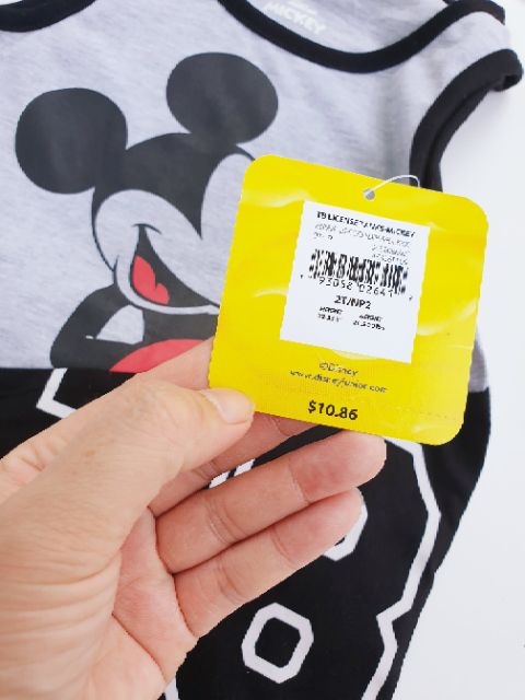 Bộ ba lỗ bé trai cổ tay viền đen