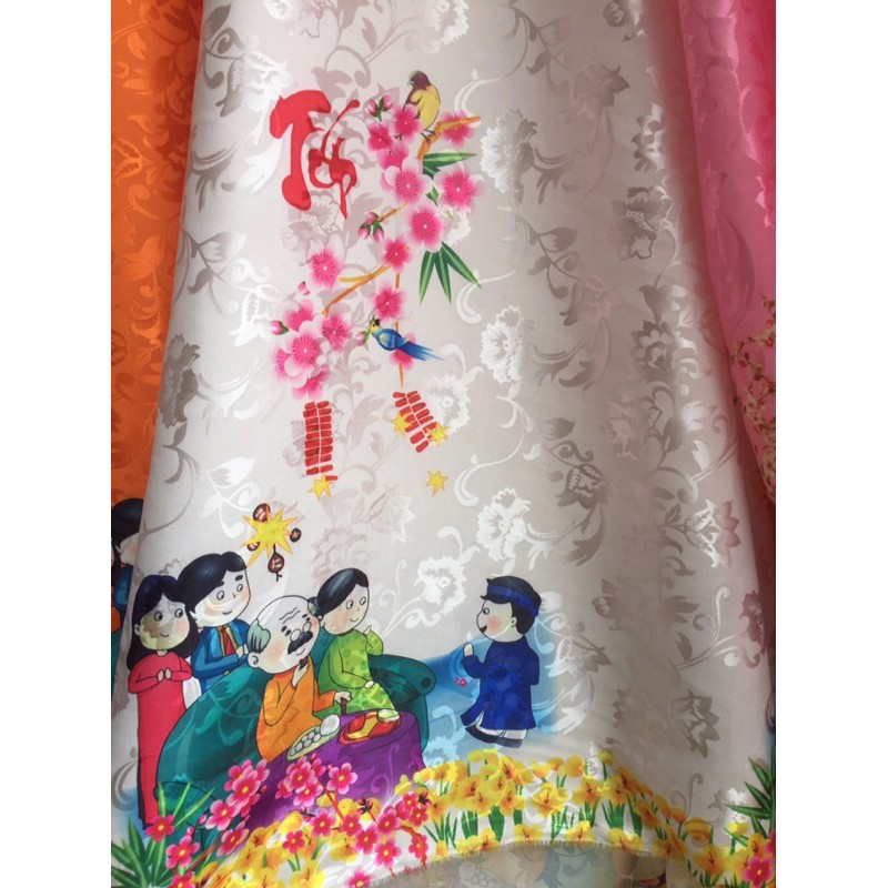 1m gấm trắng