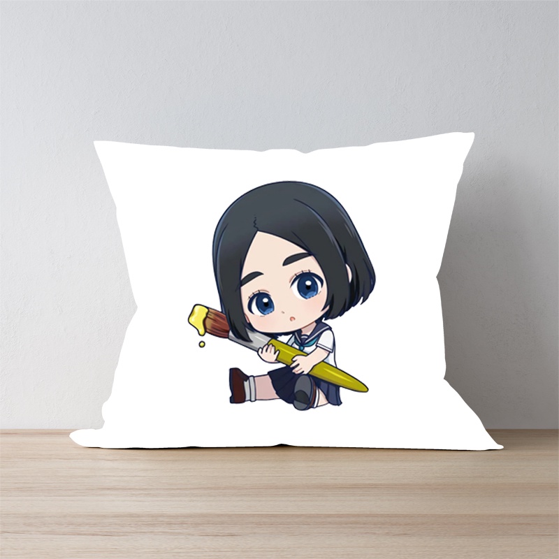 Gối in hình BLUE PERIOD chibi anime xinh xắn tiện lợi chất đẹp