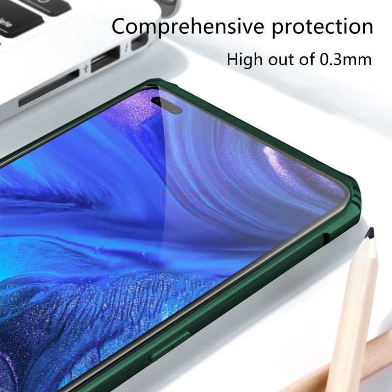 Ốp điện thoại trong suốt chống sốc đơn giản cho Oppo Reno 4