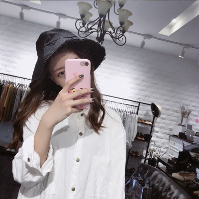 Mũ tai bèo chất liệu cotton phong cách Hip Hop Hàn Quốc