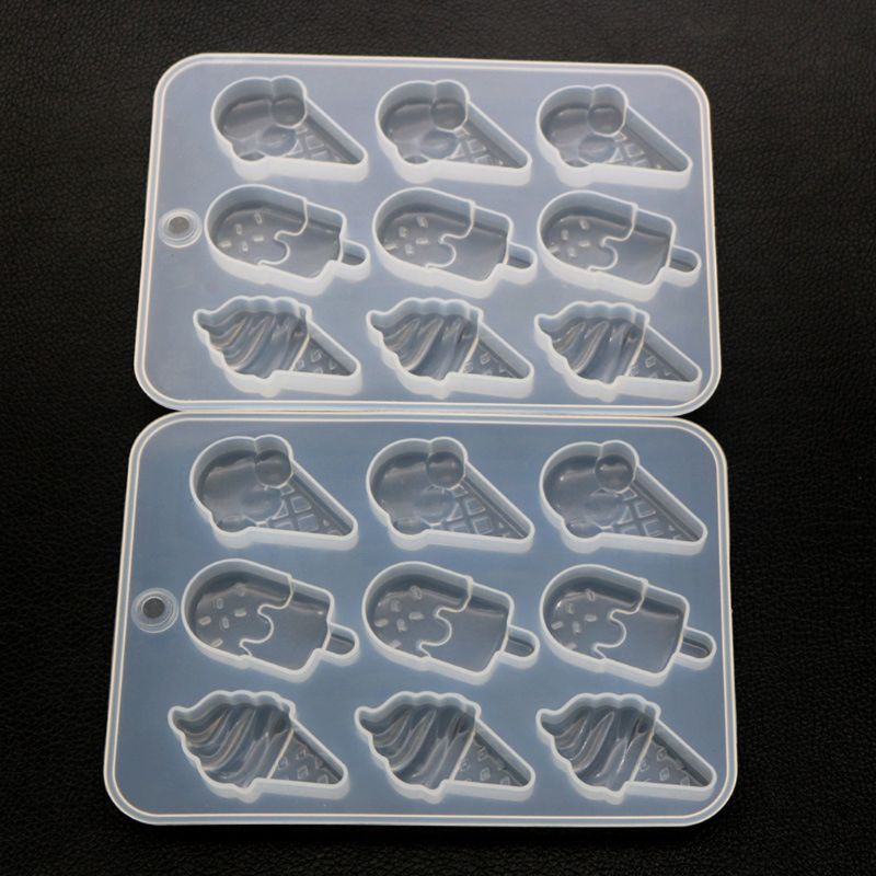 Khuôn Silicon Làm Đồ Trang Sức Hình Que Kem Đáng Yêu
