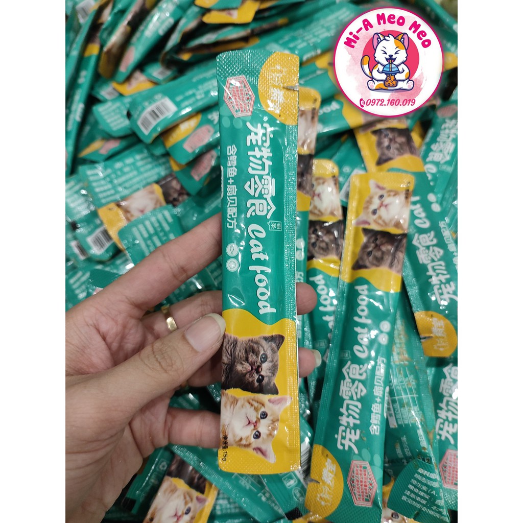 Súp thưởng CAT FOOD cho Mèo - 15gr /1 thanh