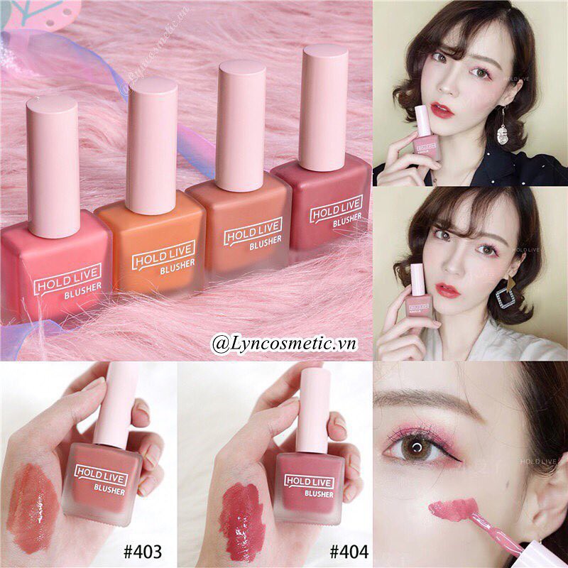 má hồng kem HOLD LIVE blusher