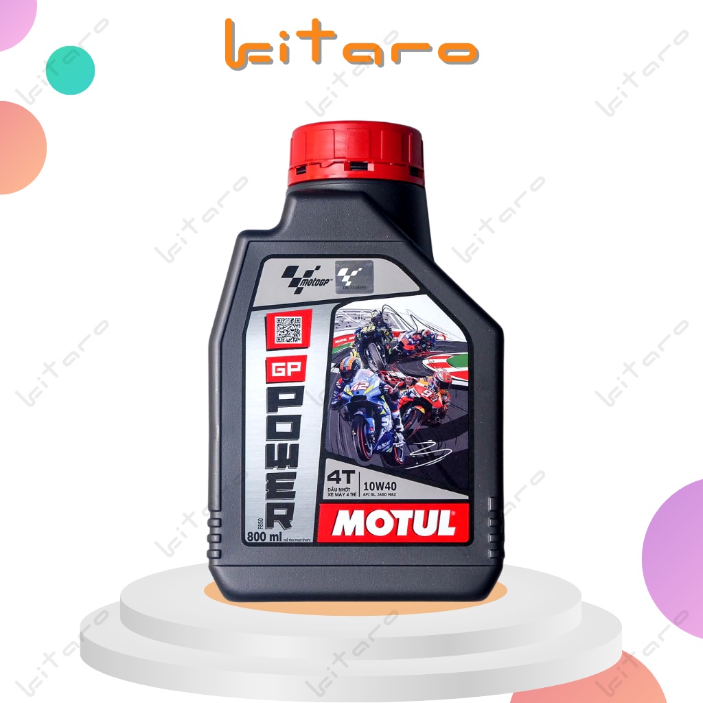 Nhớt Xe Số Cao Cấp Motul GP POWER 4T 10W40 800ml