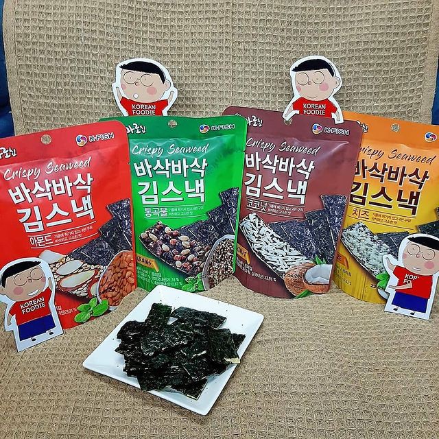  Snack rong biển nướng ăn liền MARO CHIP (20g) nhập khẩu Hàn Quốc