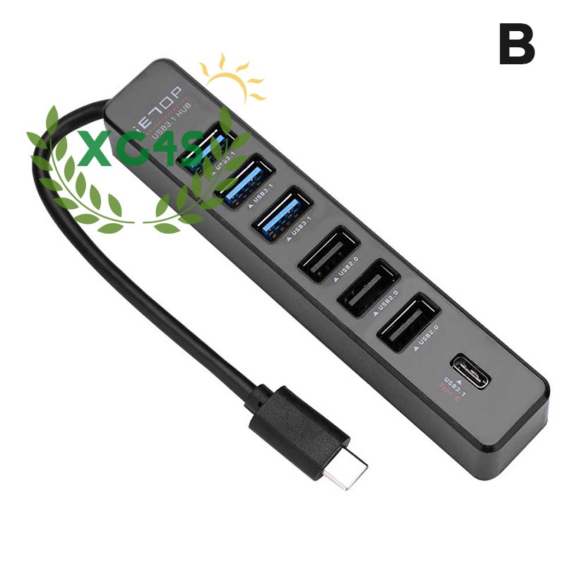 Bộ Chia 4 / 7 Cổng Usb 3.1 Hub Đa Năng Usb 3.1 Cho Laptop Pc @ My | BigBuy360 - bigbuy360.vn