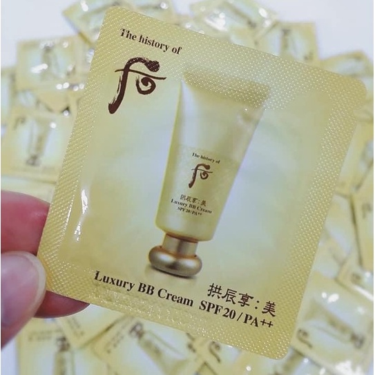 05 Goi Kem BB trang điểm cao cấp Whoo Gongjinhyang Mi Luxury BB Cream SPF20/PA++