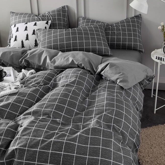 Bộ chăn ga gối cotton poly hoa nhí HASUKO đủ mầu đủ kích thước 1m2 .1m4 .1m6 .1m8 .2m2