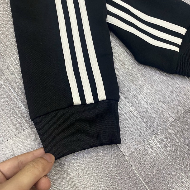 Áo Khoác Bomber Unisex Nam Nữ Adidas SST Track Jacket - Màu Đen