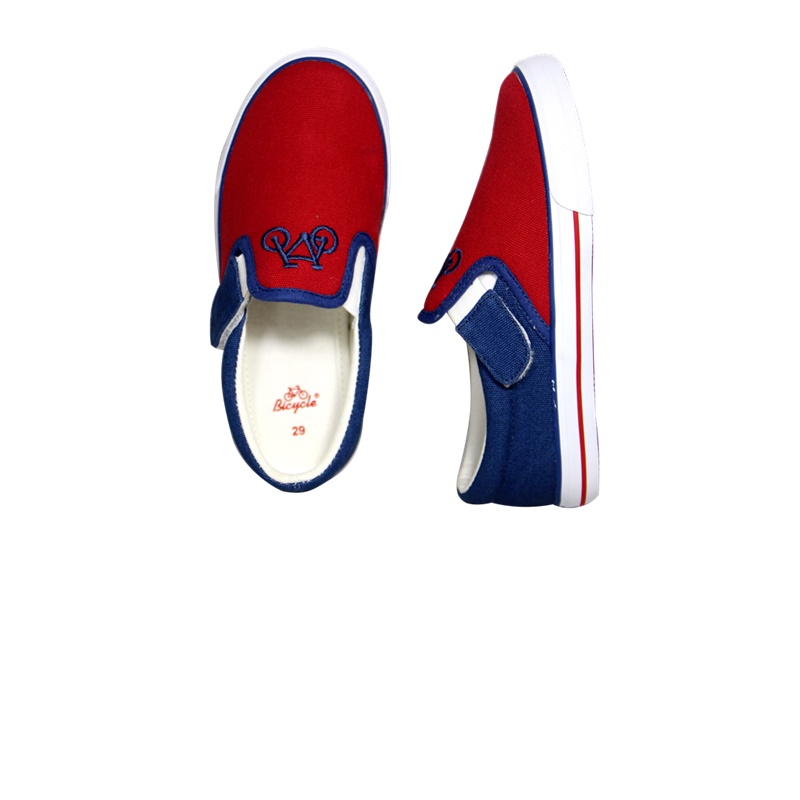 Giầy trẻ em Bicycle tiêu chuẩn XK B04-02, giày bata cao cấp cho bé trai, bé gái, đế cao su chống trơn