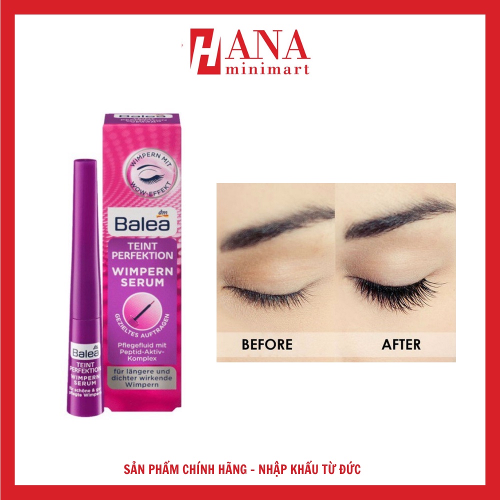 SERUM DƯỠNG LÀM DÀY VÀ DÀI MI BALEA CỦA ĐỨC - 4.5 ml