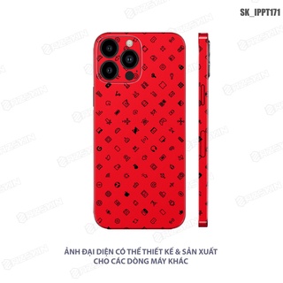 Miếng Dán Skin Pattern Công Nghệ IP 7 - 14 Pro Max |SK_IPPPT171| Chất Liệu Nhập Khẩu, Khuôn Cắt CNC, Dễ Dán Tại Nhà