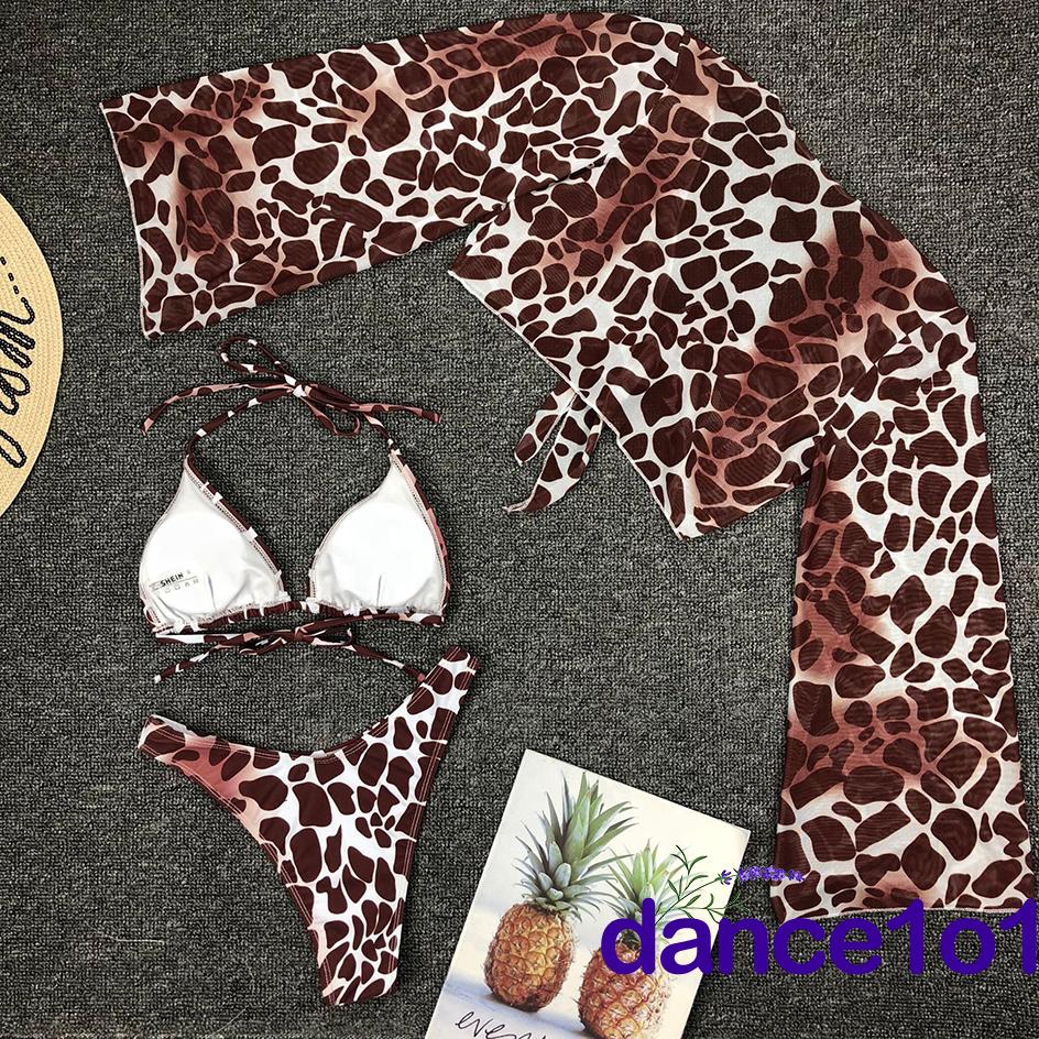 Bộ Bikini 2 Mảnh Họa Tiết Da Báo Quyến Rũ Cho Nữ | BigBuy360 - bigbuy360.vn