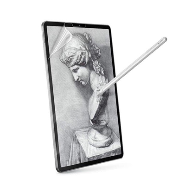 [Thế hệ mới] Dán màn hình Paperlike Elecom ipad pro chống vân tay cho cảm giác vẽ như trên giấy, mỏng nhám