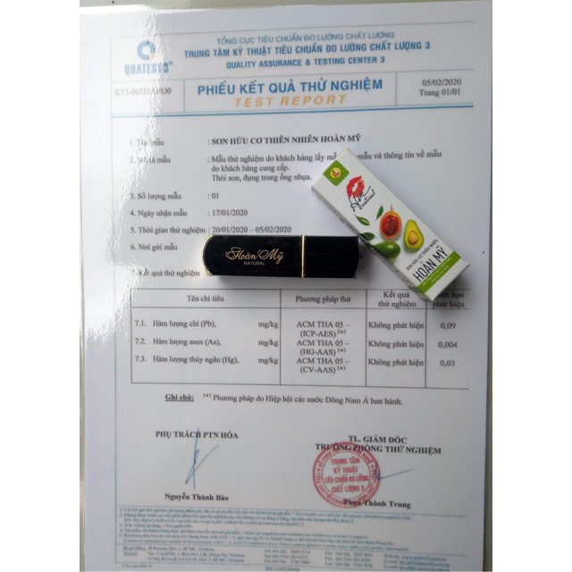 Son gấc Hoàn Mỹ hữu cơ thiên nhiên (an toàn cho Mẹ Bầu) | BigBuy360 - bigbuy360.vn