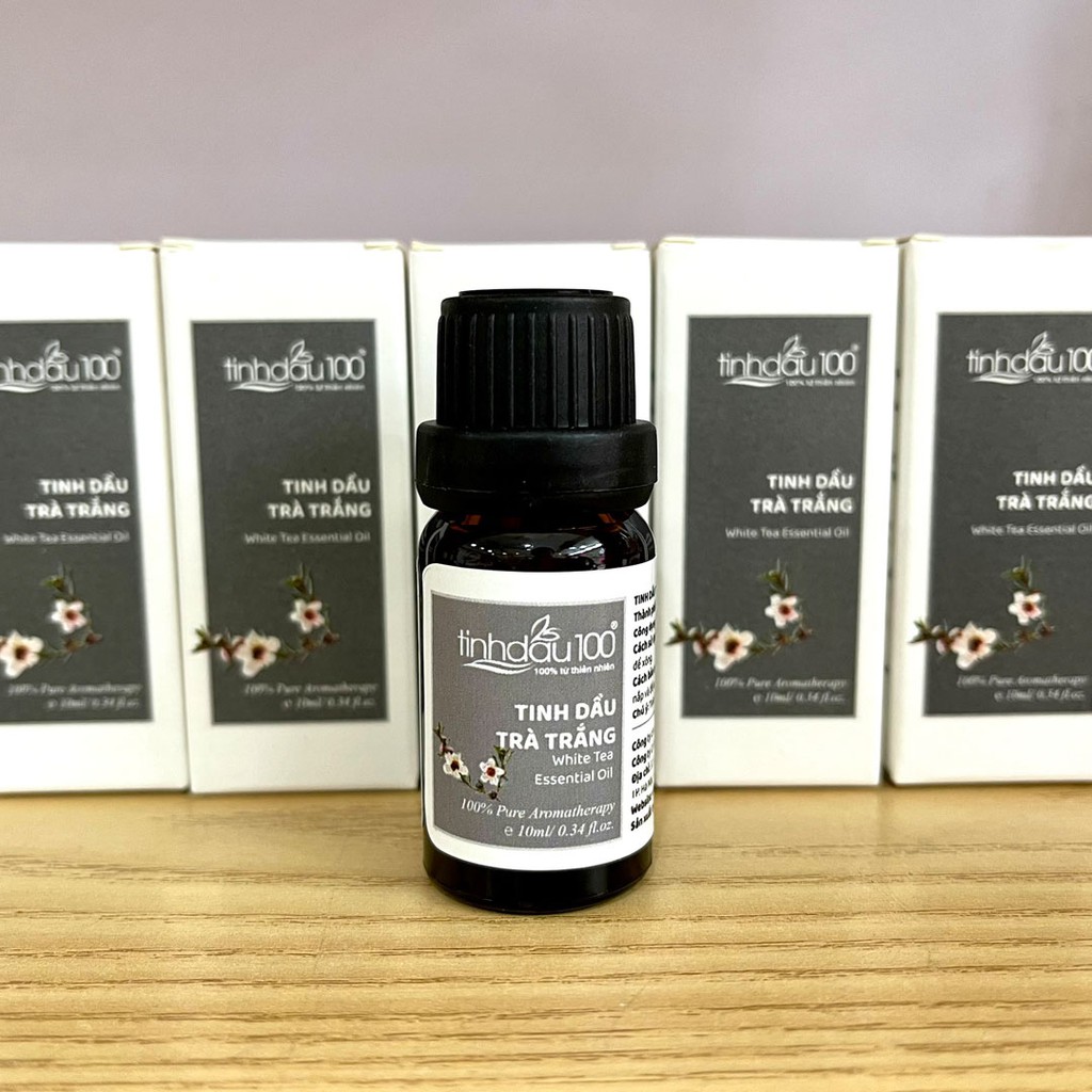 Tinh dầu trà trắng nguyên chất 10ml - Tinh Dầu 100