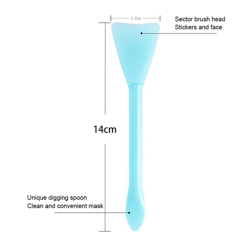 [Hàng mới về] Cọ đắp mặt nạ tự làm bằng silicon mềm đa năng tiện lợi