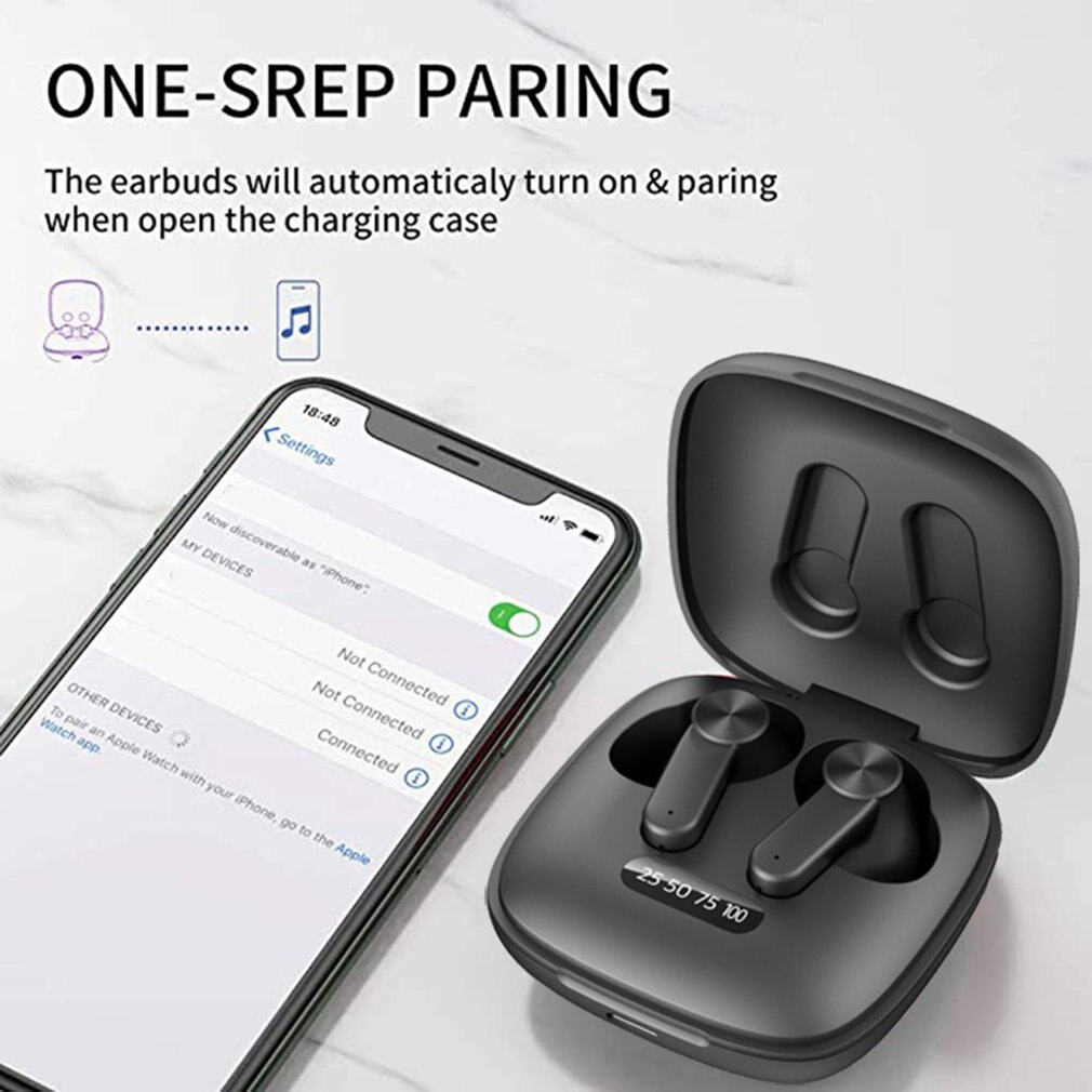 Bộ Tai Nghe Bluetooth 5.0 Tzuzl Tws Âm Thanh Sống Động Chất Lượng Cao | BigBuy360 - bigbuy360.vn