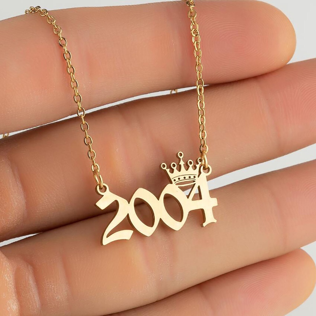 Vòng cổ Mặt Vương Miện Thời Trang Cho Nữ