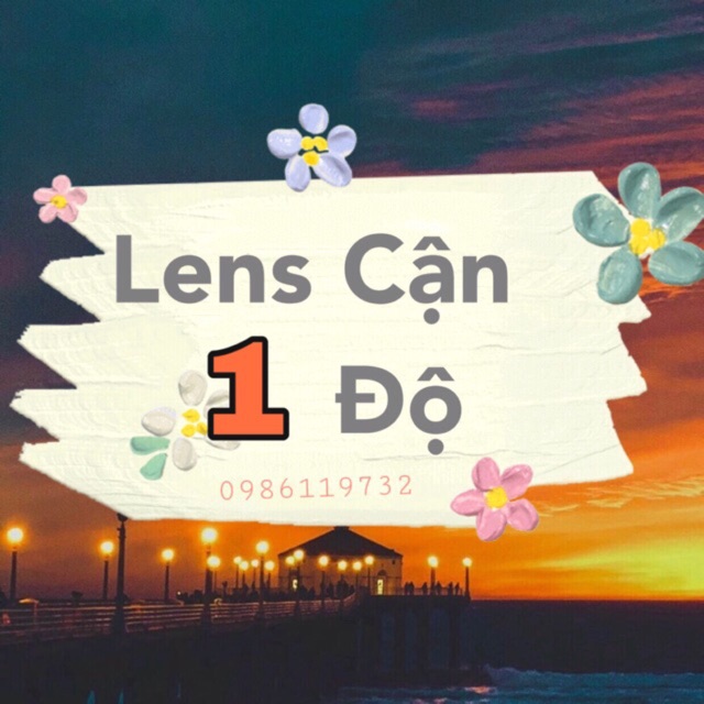 Lens Cận ( 1 Độ ) Tặng khay gương dụng cụ